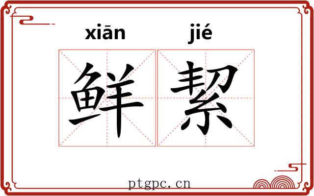 鲜絜