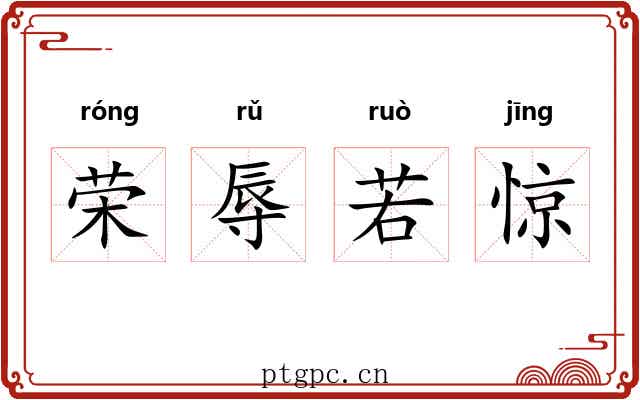 荣辱若惊 荣辱若惊