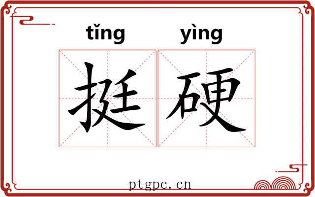 挺硬 挺硬