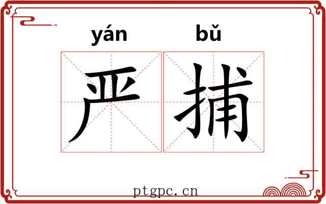 严捕