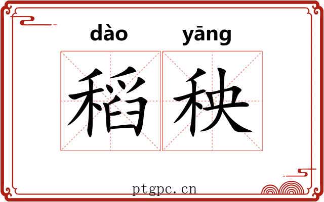 稻秧