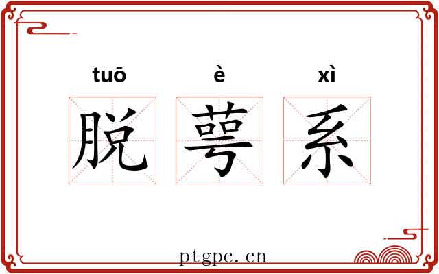 脱萼系 脱萼系