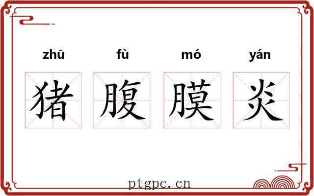 猪腹膜炎 猪腹膜炎