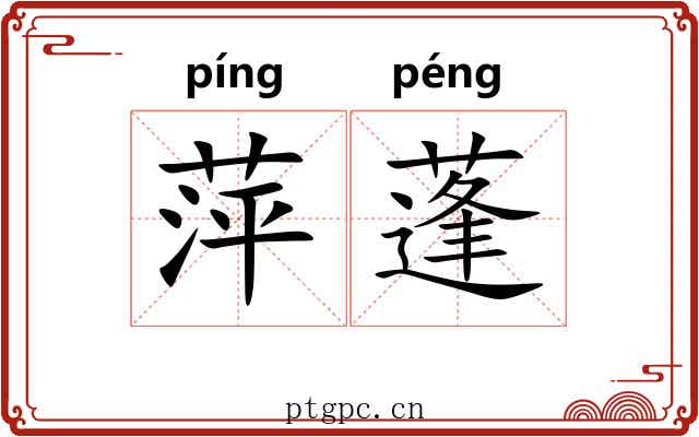 萍蓬