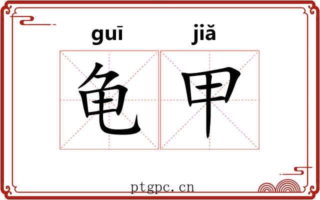 龟甲 龟甲