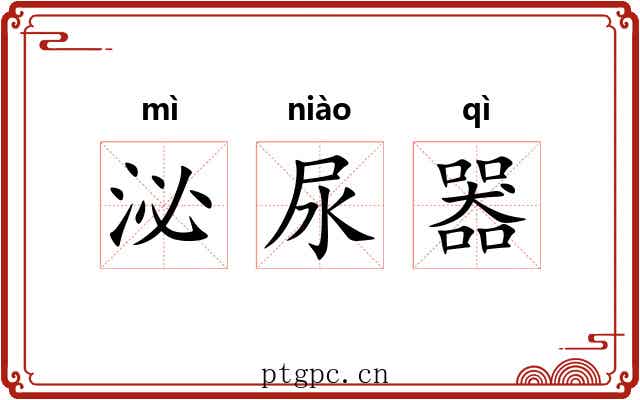 泌尿器 泌尿器