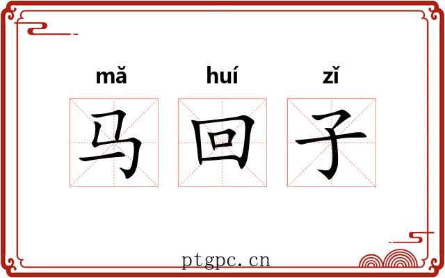 马回子 马回子