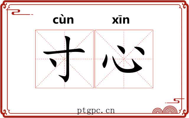 寸心