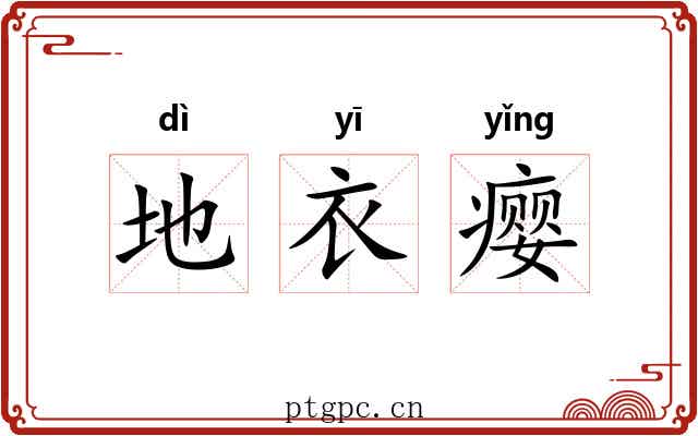 地衣瘿