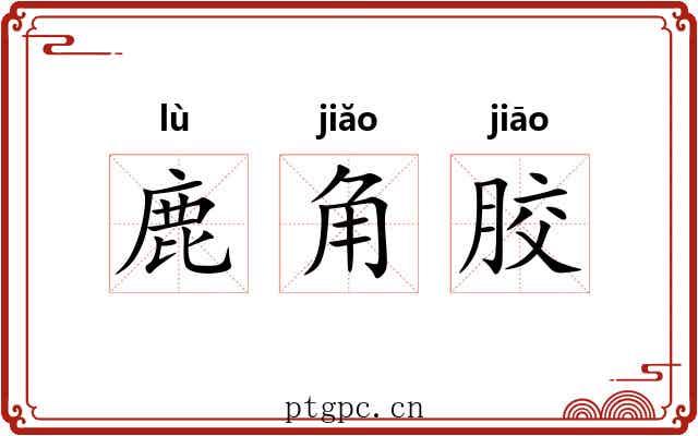 鹿角胶 鹿角胶