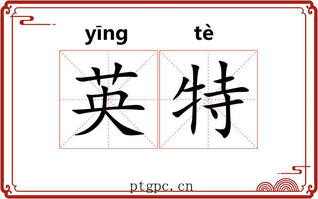 英特 英特