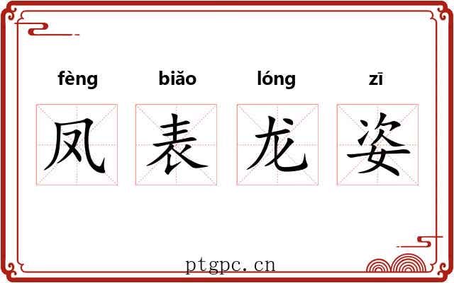 凤表龙姿