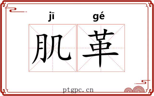 肌革