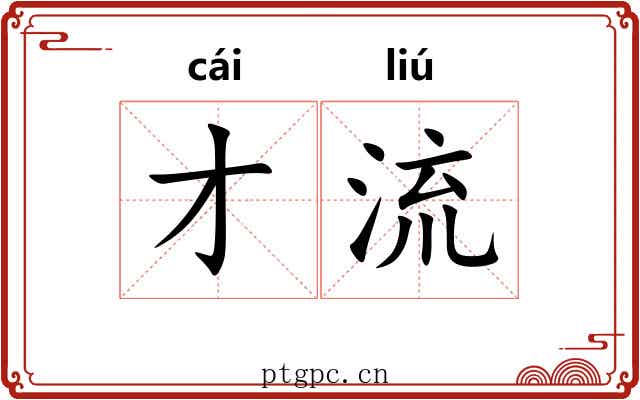 才流 才流
