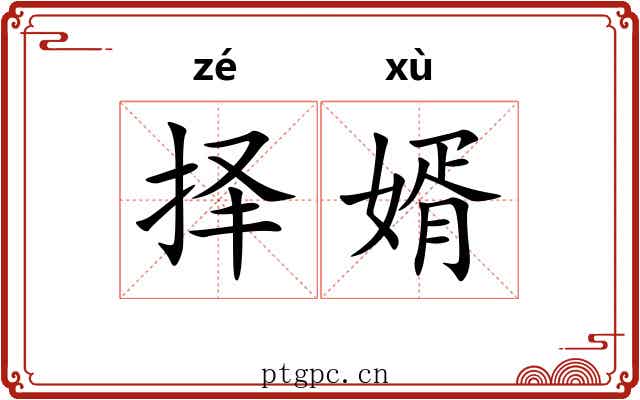择婿