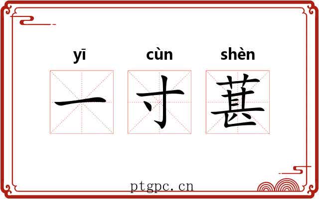 一寸葚 一寸葚