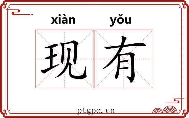 现有 现有