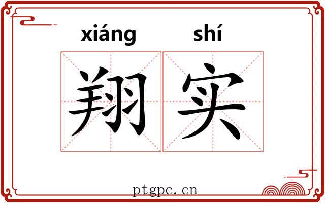翔实