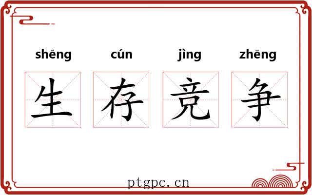 生存竞争 生存竞争