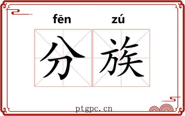 分族 分族