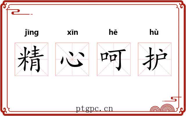 精心呵护 精心呵护