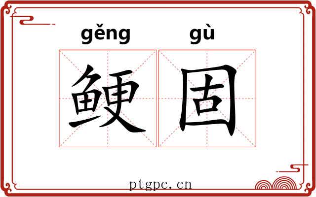 鲠固