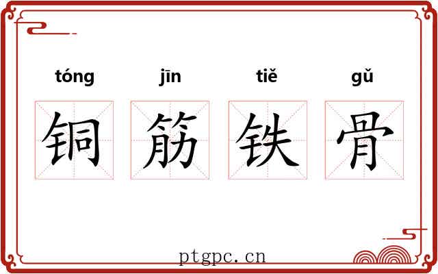 铜筋铁骨 铜筋铁骨