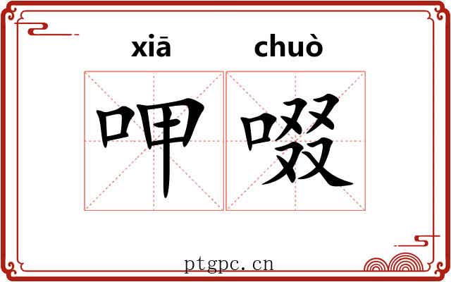 呷啜