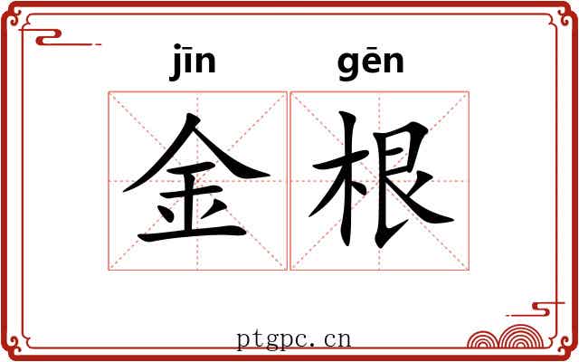 金根 金根
