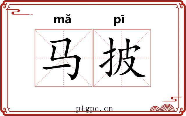 马披