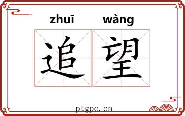 追望