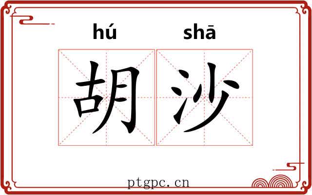 胡沙