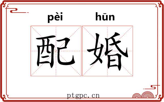 配婚