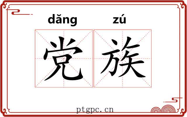 党族 党族