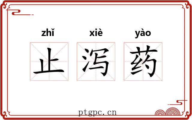 止泻药