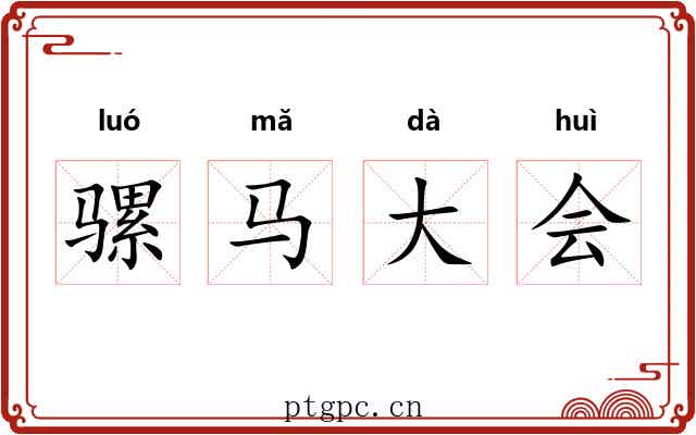 骡马大会 骡马大会