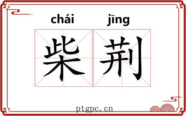 柴荆 柴荆