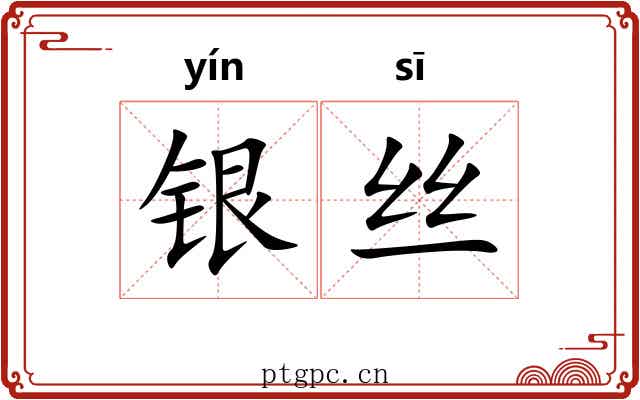 银丝 银丝