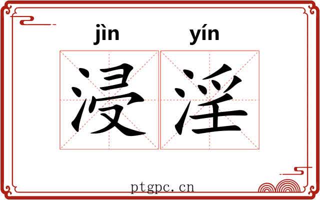 浸淫 浸淫