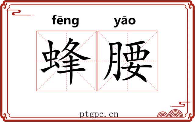 蜂腰 蜂腰