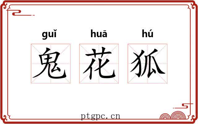 鬼花狐 鬼花狐