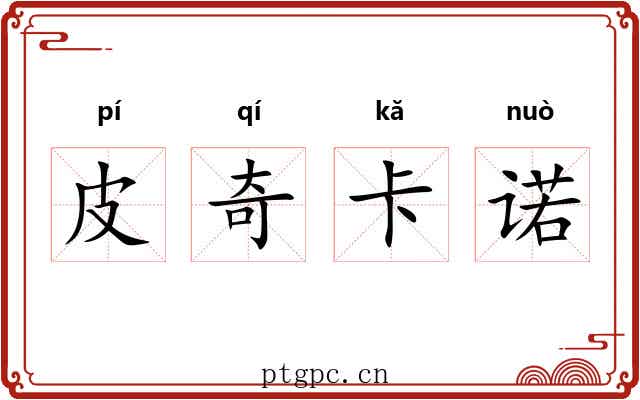 皮奇卡诺 皮奇卡诺
