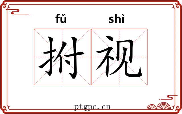 拊视