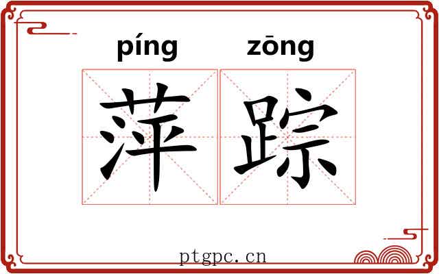 萍踪