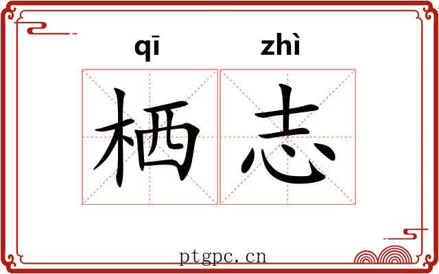 栖志