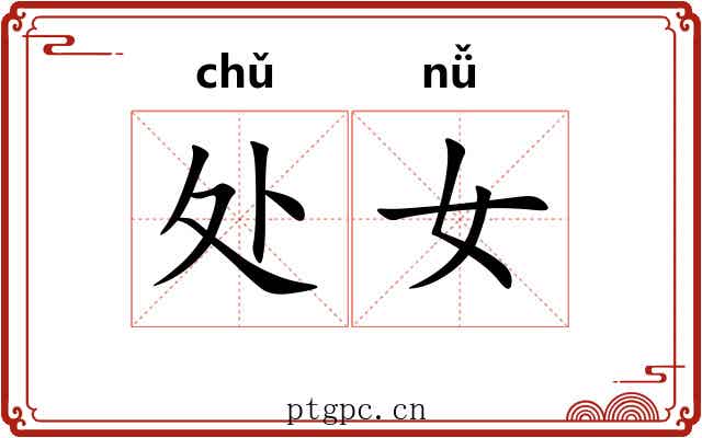 处女 处女