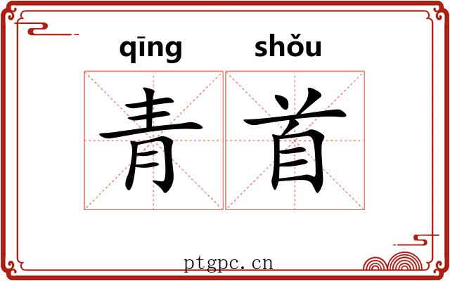 青首 青首