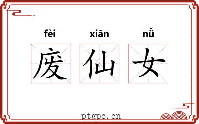 废仙女 废仙女