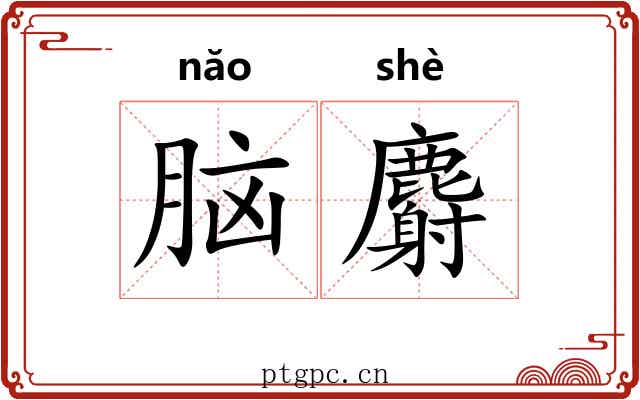 脑麝