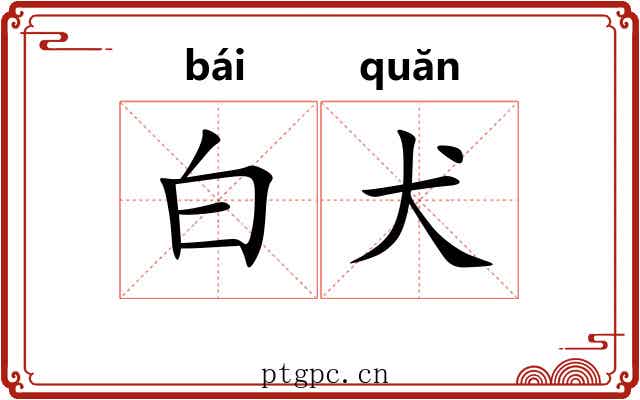 白犬 白犬